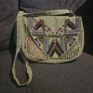 Noonday Collection | Beaded Messenger Bag